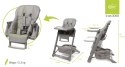 ICON grey 4BABY Krzesełko dziecięce