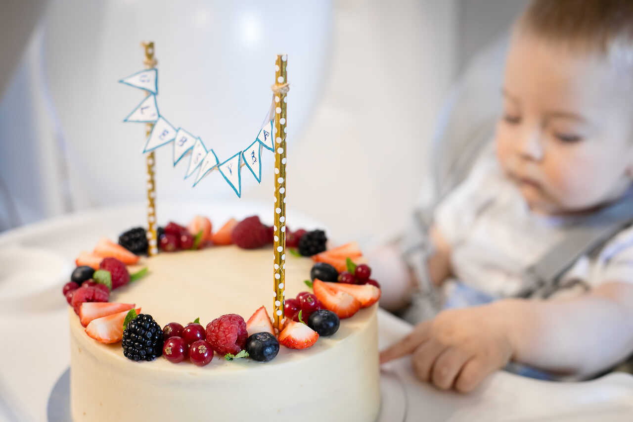 Idealny tort na pierwsze urodziny