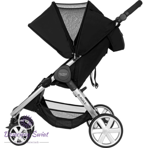 B-AGILE DOUBLE Britax Romer Cosmos Black spacerówka dla bliźniąt