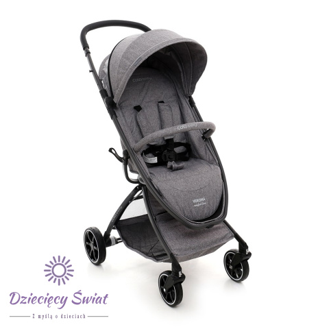 Verona Comfort Line Coto Baby Grey Line kompaktowy wózek spacerowy