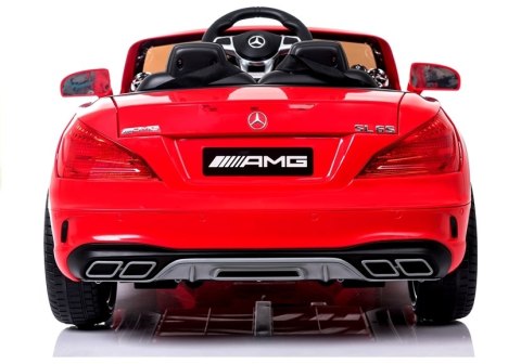 Auto na Akumulator Mercedes SL65 MP3 Czerwony