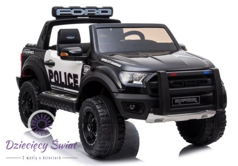 Auto na Akumulator Ford Ranger Raptor Police DK-F150RP Czarny