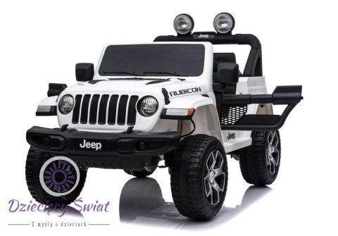 Auto na Akumulator Jeep Wrangler Rubicon Biały