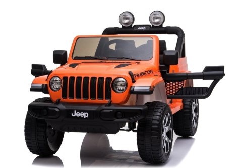 Auto na Akumulator Jeep Wrangler Rubicon Pomarańcz