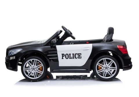 Samochódna Akumulator Mercedes SL500 Policja Czarny
