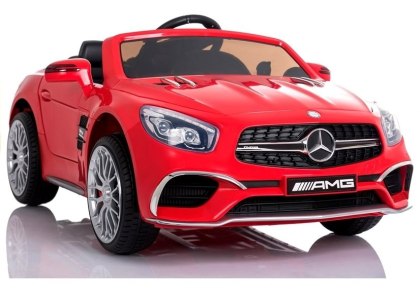 Samochódna Akumulator Mercedes SL65 LCD Czerwony