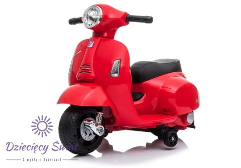 Skuter na Akumulator Vespa GTS 300 Mini Czerwony