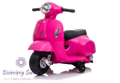 Skuter na Akumulator Vespa GTS 300 Mini Różowy