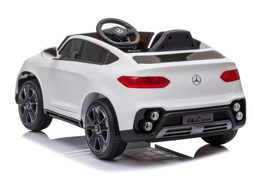 Auto na Akumulator Mercedes GLC Coupe Biały Auto na Akumulator Mercedes GLC Coupe Biały