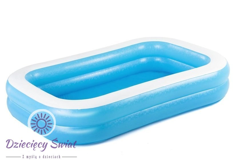 Basen dmuchany rodzinny 262 x 175 x 51 cm Bestway 54006 Basen dmuchany rodzinny 262 x 175 x 51 cm Bestway 54006