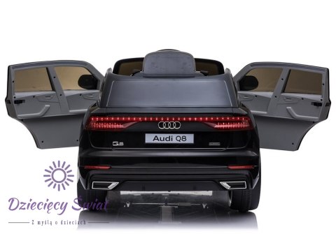 Auto na Akumulator Audi Q8 JJ2066 Czarny Lakierowany