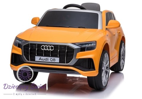 Auto na Akumulator Audi Q8 JJ2066 Żółty