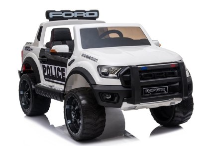 Auto na Akumulator Ford Ranger Raptor Police DK-F150RP Biały Lakier