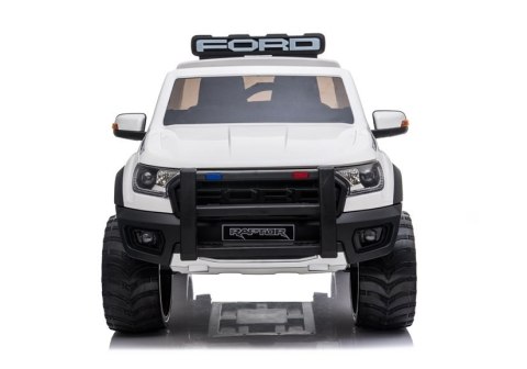 Auto na Akumulator Ford Ranger Raptor Police DK-F150RP Biały Lakier