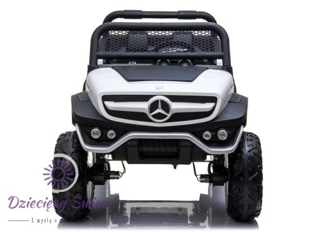 Auto na Akumulator Mercedes Unimog Biały