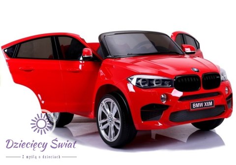 Auto na Akumulator NOWE BMW X6M Czerwone