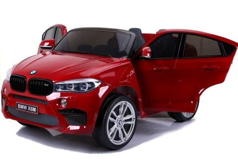 Auto na Akumulator Nowe BMW X6M Czerwone Lakierowane