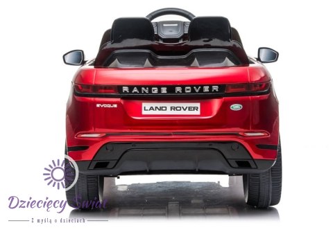 Auto na Akumulator Range Rover Evoque Czerwony Lakierowany