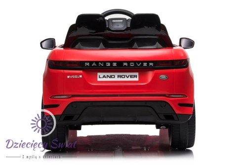 Auto na Akumulator Range Rover Evoque Czerwony