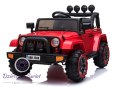 Auto na Akumulator Jeep BRD-7588 Czerwony 4x4