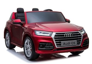 Samochódna Akumulator Nowe Audi Q5 2-osobowe Czerwone Lakierowane