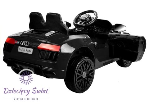 Auto na Akumulator Audi R8 Spyder Czarny