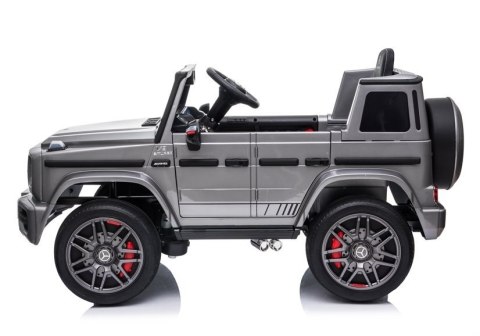 Auto na Akumulator Mercedes G63 AMG Srebrny Lakierowany