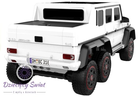 Auto na Akumulator Mercedes G63 Biały