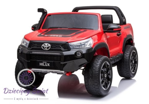 Auto na Akumulator Toyota Hilux Czerwony Lakierowany