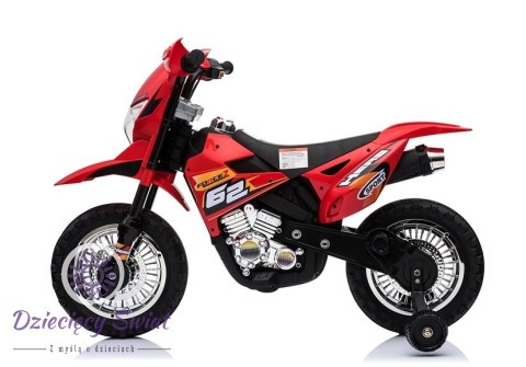 Motocykl na Akumulator Cross BDM0912 Czerwony