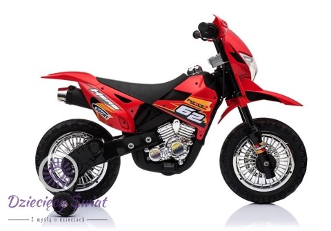 Motocykl na Akumulator Cross BDM0912 Czerwony