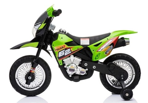 Motocykl na Akumulator Cross BDM0912 Zielony