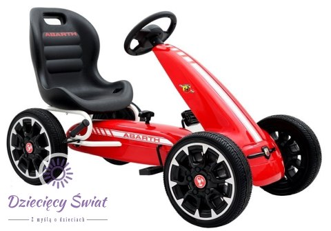 Gokart ABARTH Czerwony