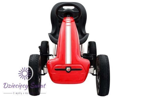 Gokart ABARTH Czerwony