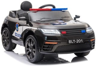 Samochódna Akumulator BLT-201 Policja Czarny