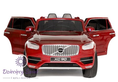 Auto Na Akumulator VOLVO XC90 Czerwone Lakierowane