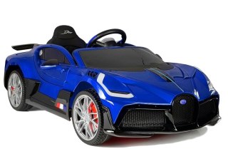 Auto na Akumulator Bugatti Divo Niebieski Lakier