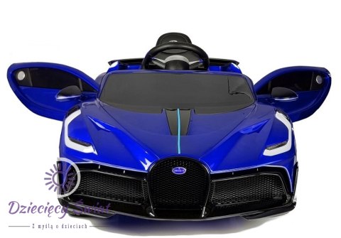 Auto na Akumulator Bugatti Divo Niebieski Lakier