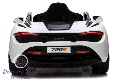 Auto na Akumulator McLaren 720S Biały