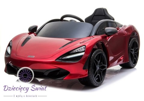 Auto na Akumulator McLaren 720S Czerwony Lakier