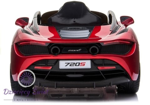 Auto na Akumulator McLaren 720S Czerwony Lakier