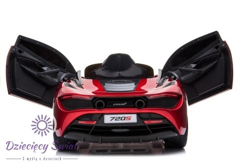 Auto na Akumulator McLaren 720S Czerwony Lakier