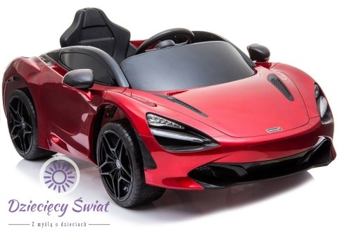 Auto na Akumulator McLaren 720S Czerwony Lakier