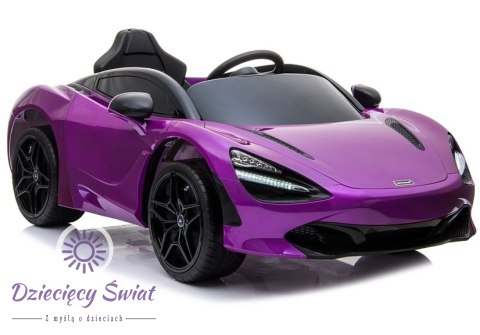 Auto na Akumulator McLaren 720S Fioletowy Lakier