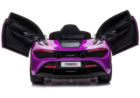 Auto na Akumulator McLaren 720S Fioletowy Lakier