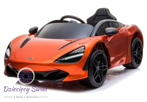 Auto na Akumulator McLaren 720S Pomarańczowy Lakier