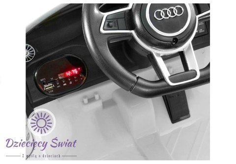 Auto na akumulator Audi TT RS Quattro Białe