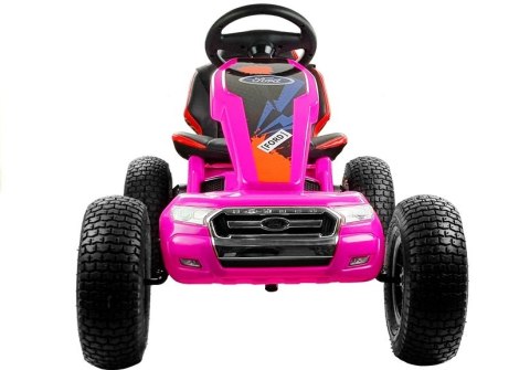 Gokart na Akumulator DK-G01 Różowy