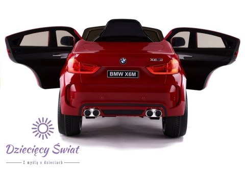 Auto na Akumulator BMW X6 Czerwony Lakierowany