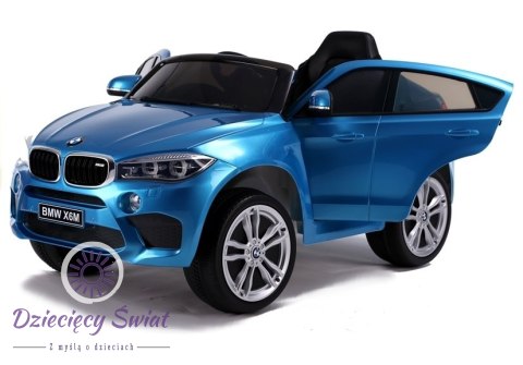 Auto na Akumulator BMW X6 Niebieskie Lakierowane